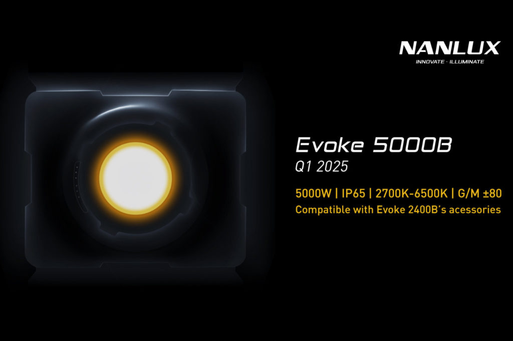 NANLUX developing a 5000W Evoke Bi-color spotlight