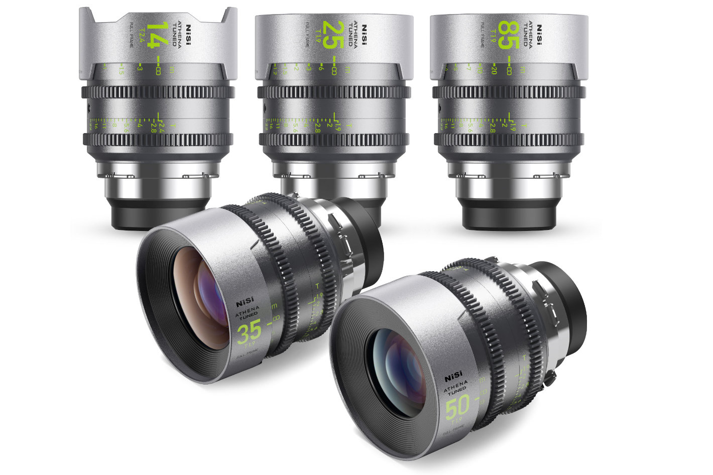 NiSi Athena Tuned: a limited edition series of cinema lenses