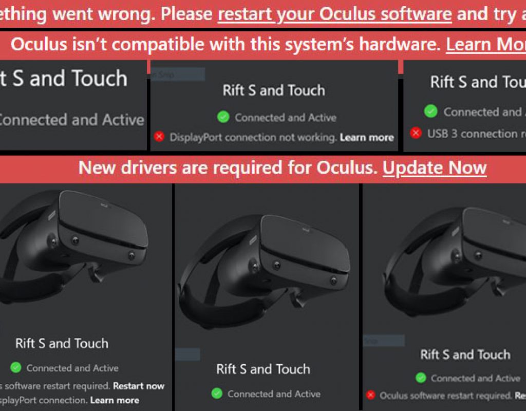 oculus rift s usb 2.0