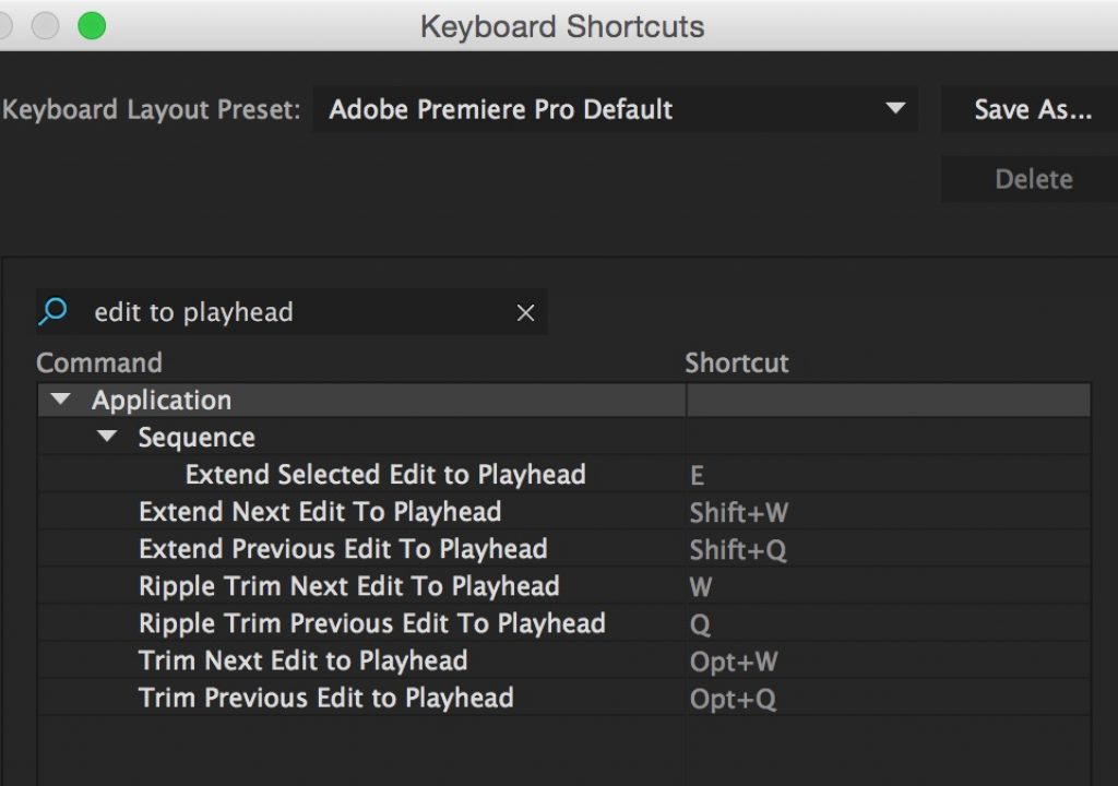 Do you Adobe Premiere trimming keyboard shortcuts? by Simmons - ProVideo Coalition