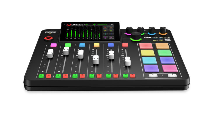 RØDE unveils the RØDECaster Pro II mixer-multitrack recorder-virtual cart player 1