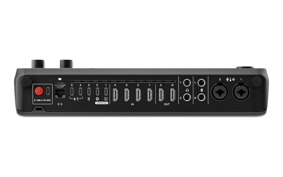 RØDECaster Video: 5 benefits to connect USB mics or USB interface 1