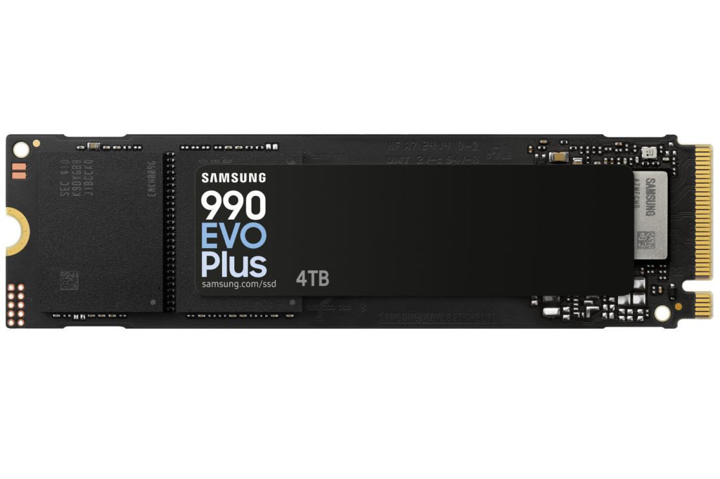 Samsung 990 EVO Plus: up to 4TB and PCIe 4.0 support