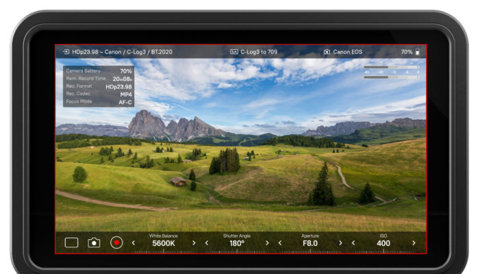 Atomos announces new FREE updates for Shinobi II