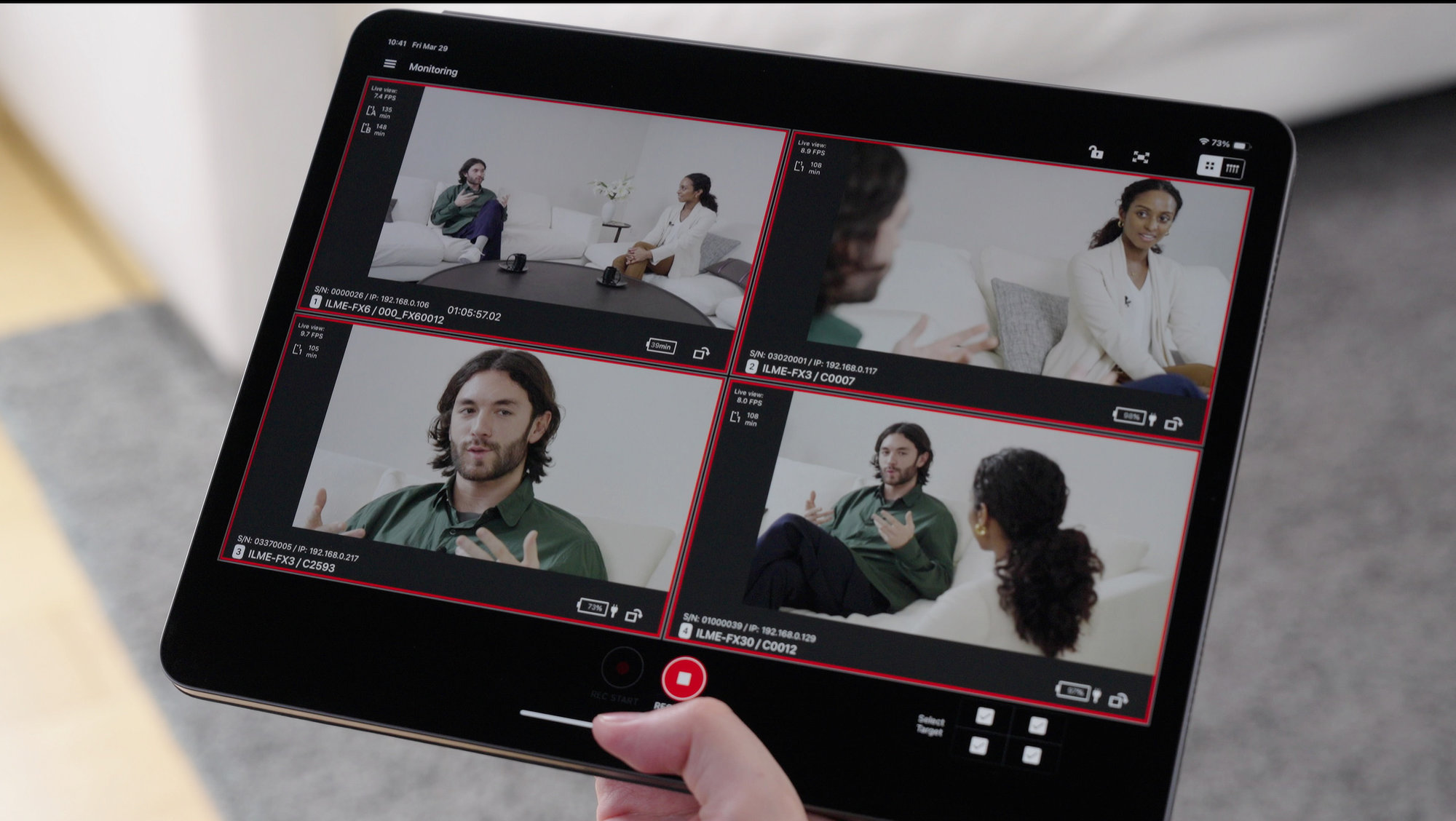 Sony updates Monitor & Control app for filmmakers