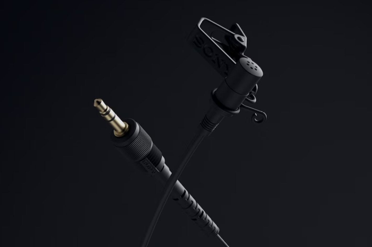 Sony ECM-L1: a lavalier microphone with plug-in power