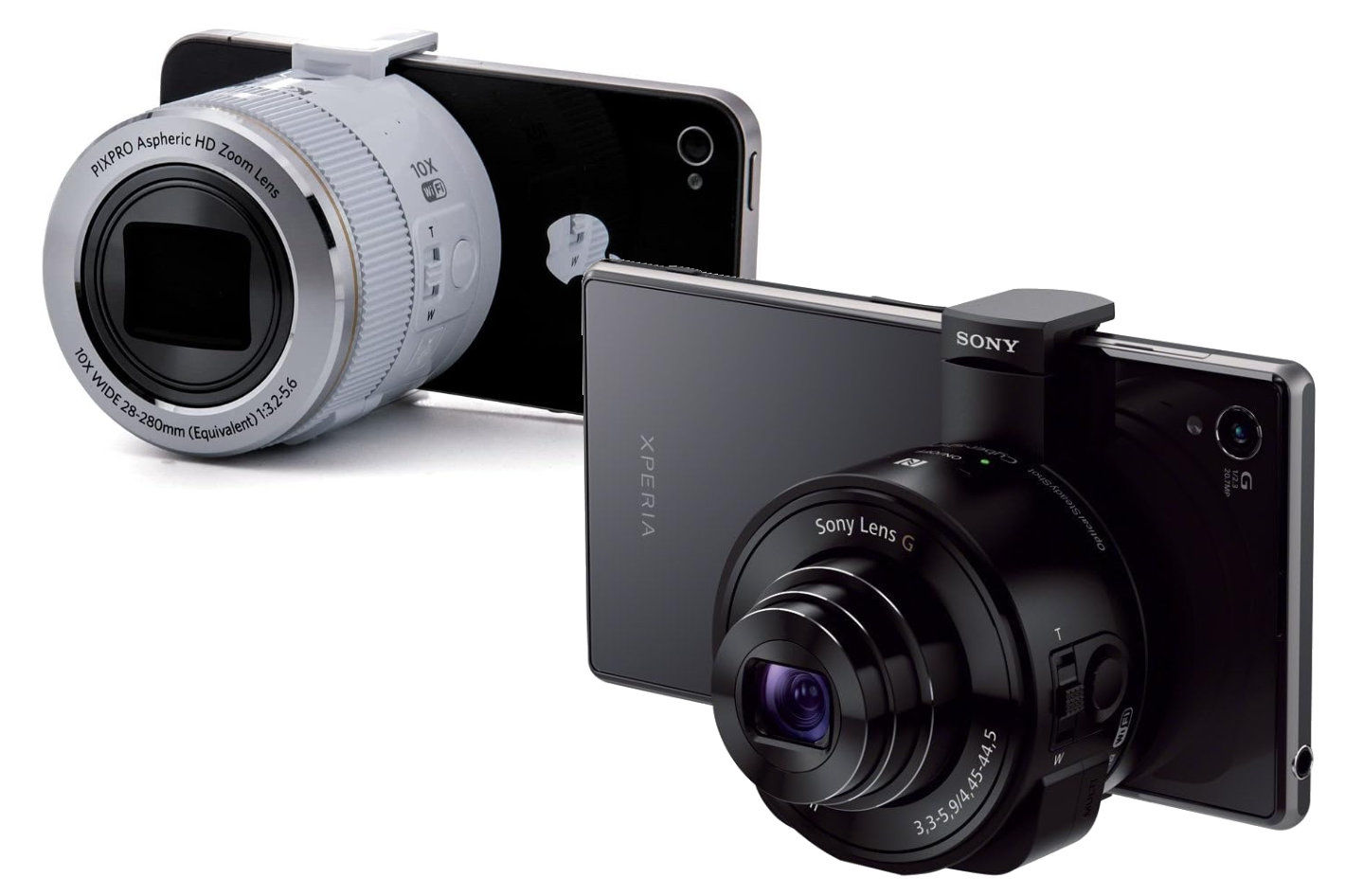 SwitchLens: transform your smartphone into a professional camera