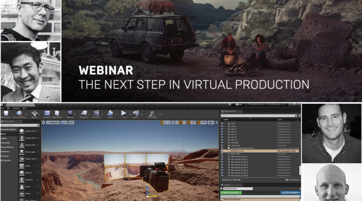 A free webinar from Epic Games: the next step in Virtual Production