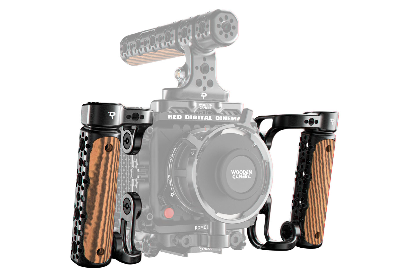 Wooden Camera’s modular accessory system for RED KOMODO-X