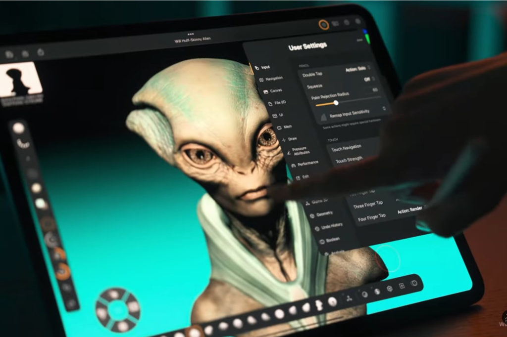 Maxon releases ZBrush for iPad, offers a free plan