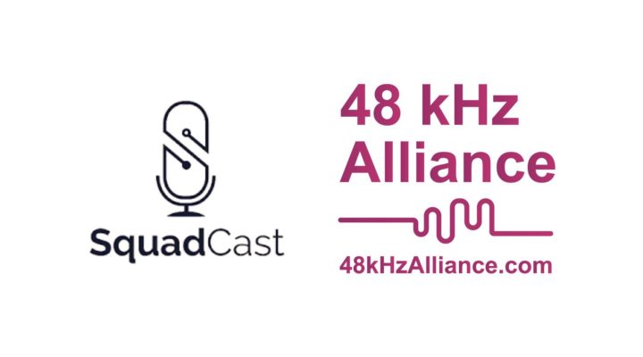 SquadCast upgrades to 48 kHz and is free for Descript users 1